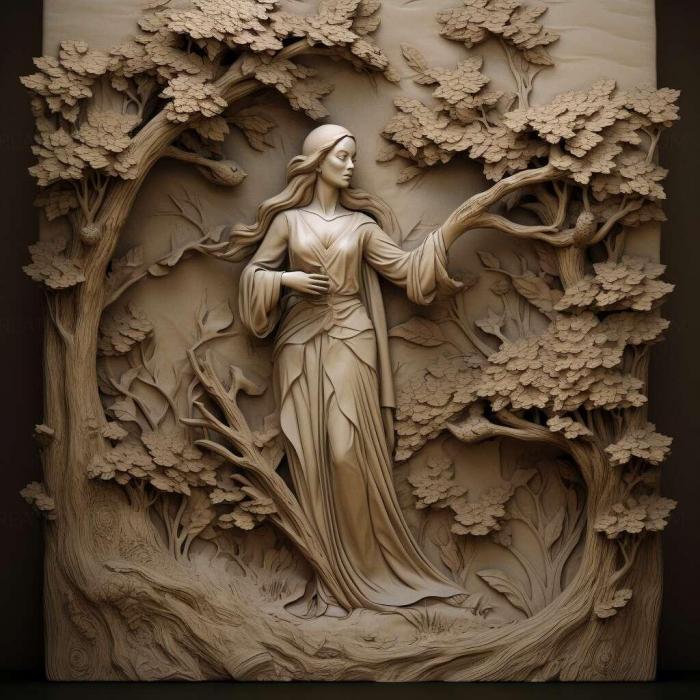 نموذج ثلاثي الأبعاد لآلة CNC 3D Art 